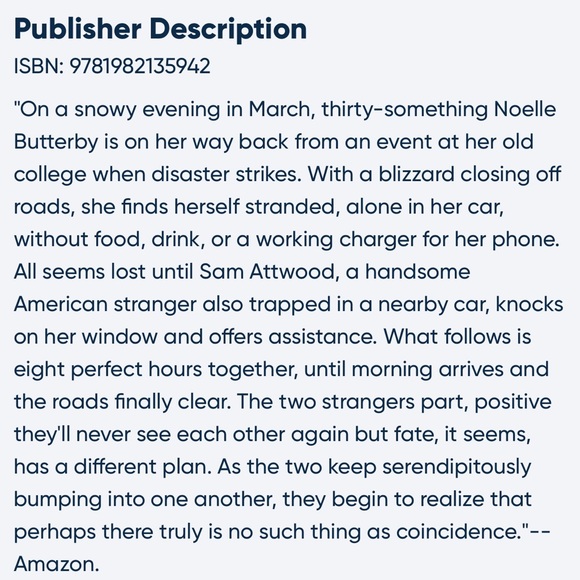 Eight Perfect Hours novel - Picture 2 of 2